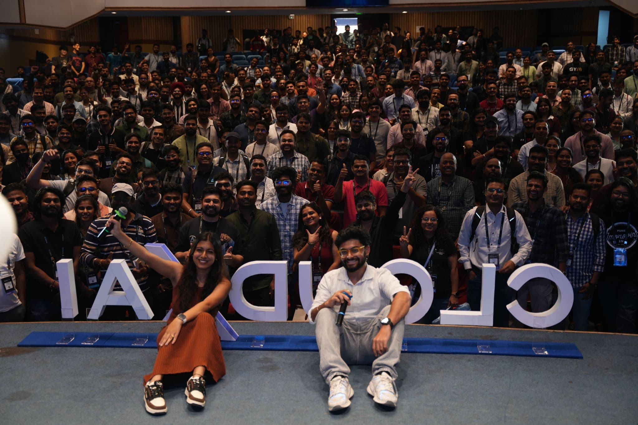 Emcee at CloudxAI Conference by Cast AI